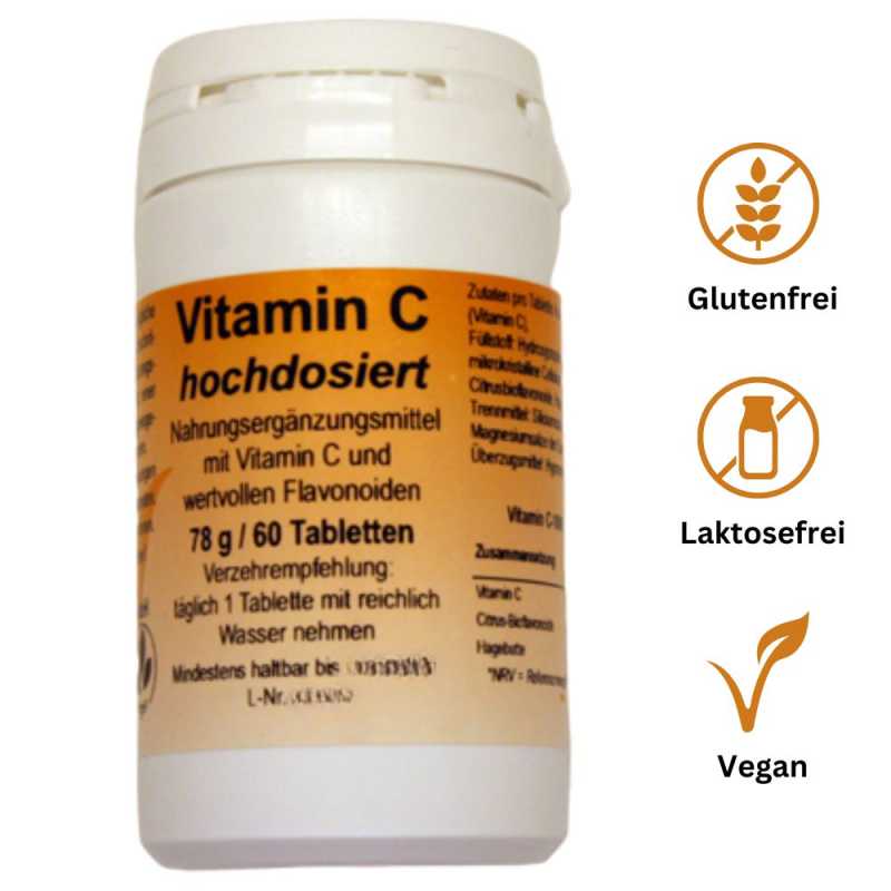 Vitamin C 1000 mg – Hochdosiert für Immunsystem & Zellschutz